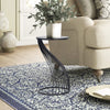Bannoncourt Glass Frame End Table Set