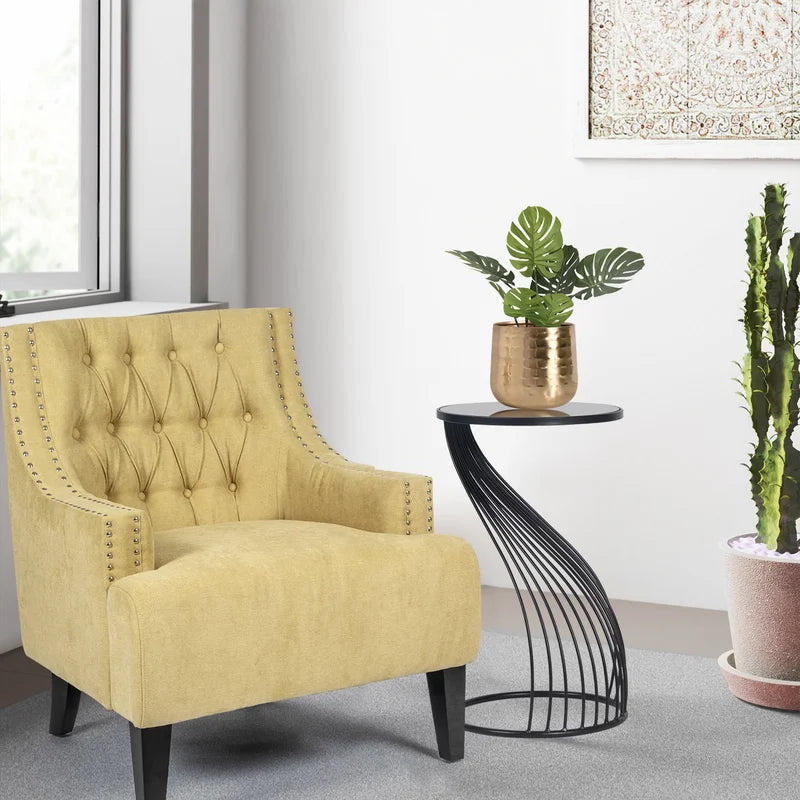 Bannoncourt Glass Frame End Table Set