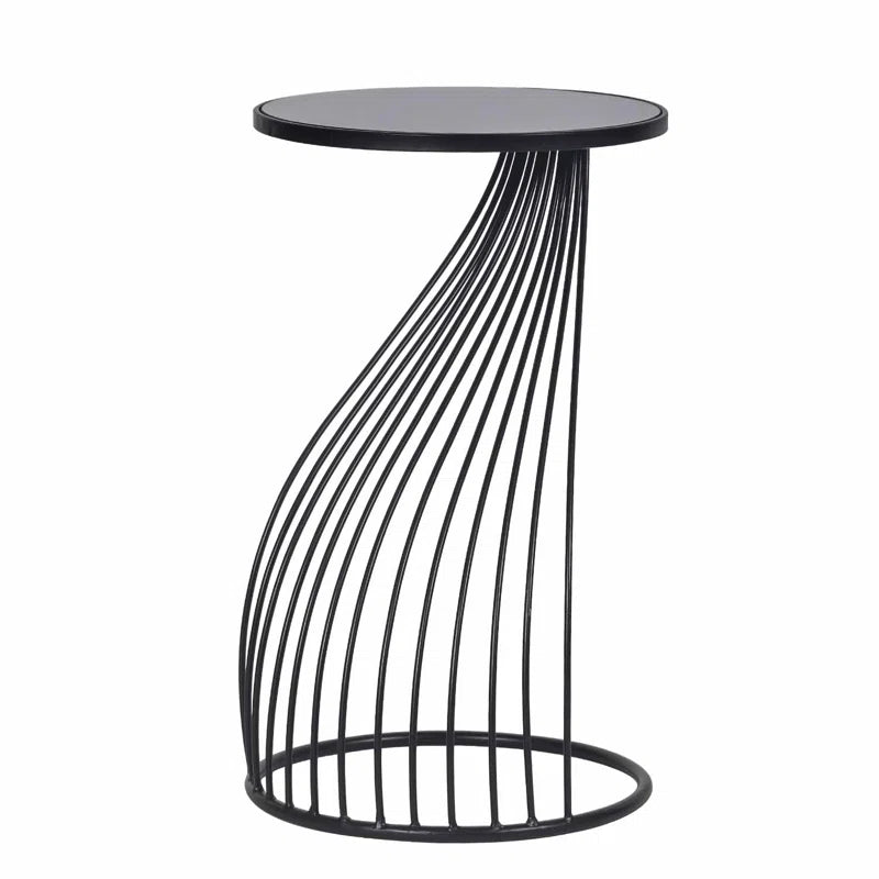 Bannoncourt Glass Frame End Table Set