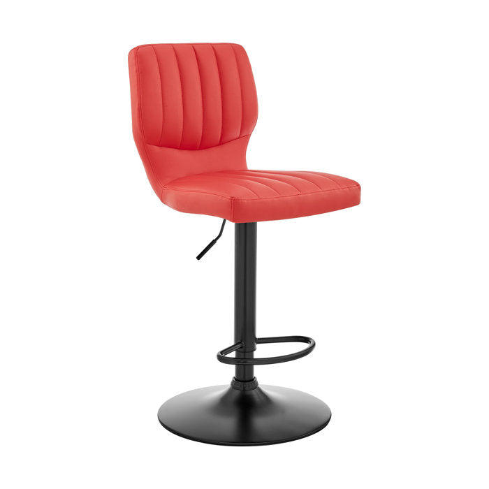 Baril Swivel Adjustable Height Bar Stool