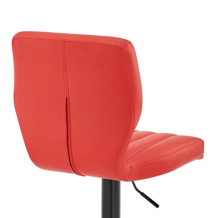 Baril Swivel Adjustable Height Bar Stool
