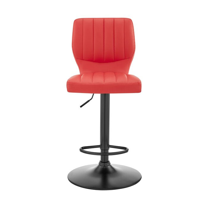 Baril Swivel Adjustable Height Bar Stool