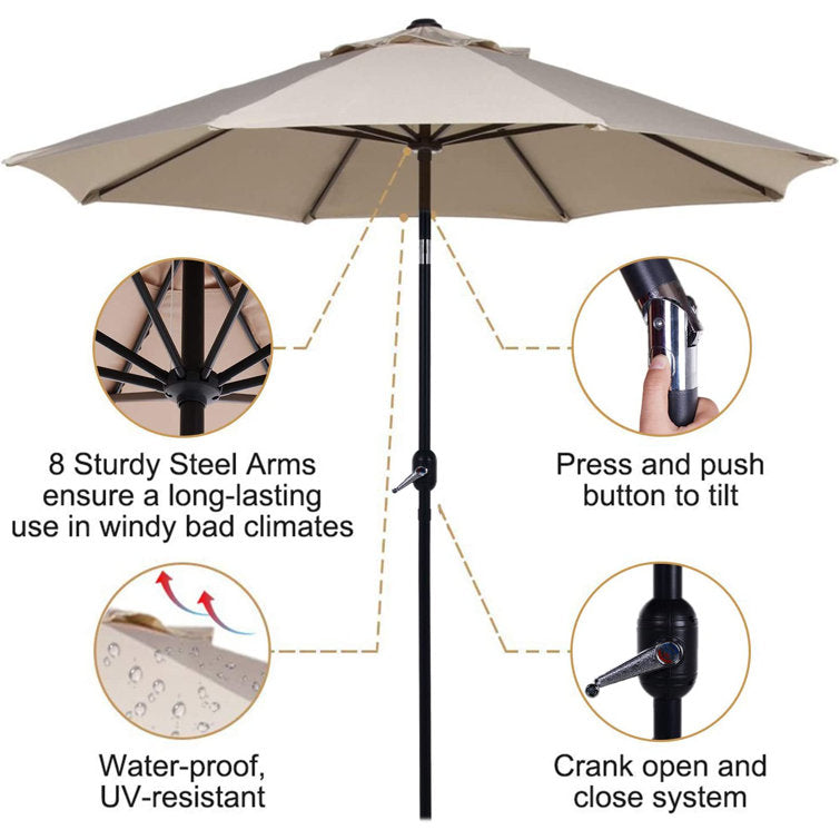 Bashemeth Market Sunbrella Umbrella
