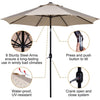 Bashemeth Market Sunbrella Umbrella
