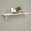 Basic Wall Shelves Bracket Shelf (Set of 2)