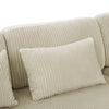 Basilius 1 - Piece Corduroy Partial Sectional
