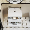 Bathilde Modern Wall Mounted Single Bathroom Vanity Base Only, Vessel Sink not Included