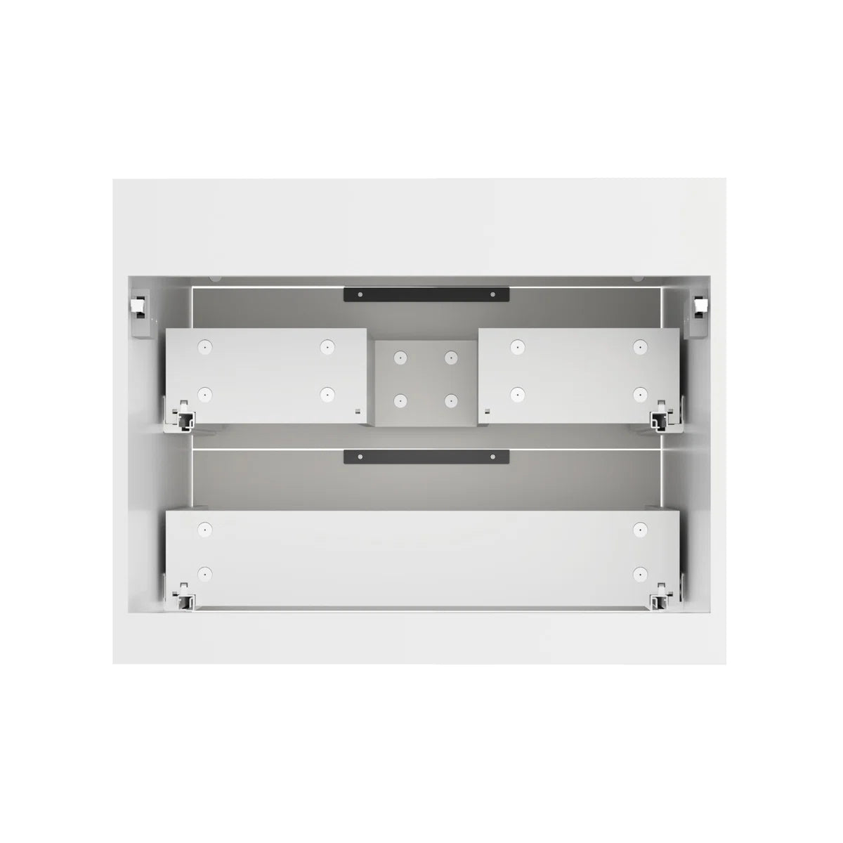 Bathilde Modern Wall Mounted Single Bathroom Vanity Base Only, Vessel Sink not Included