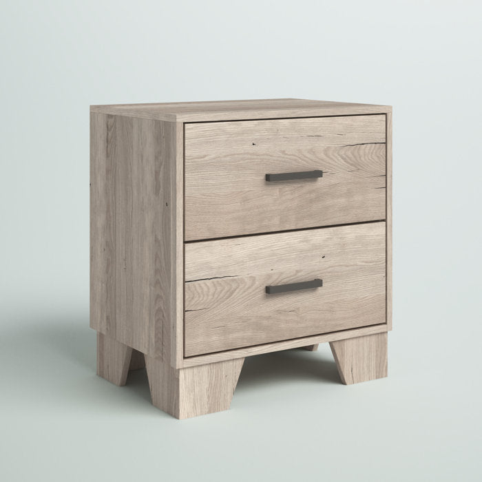 Beckville Solid + Manufactured Wood Nightstand