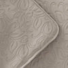 3 Piece Elegant Floral Stitching Quilt Set - Full/Queen