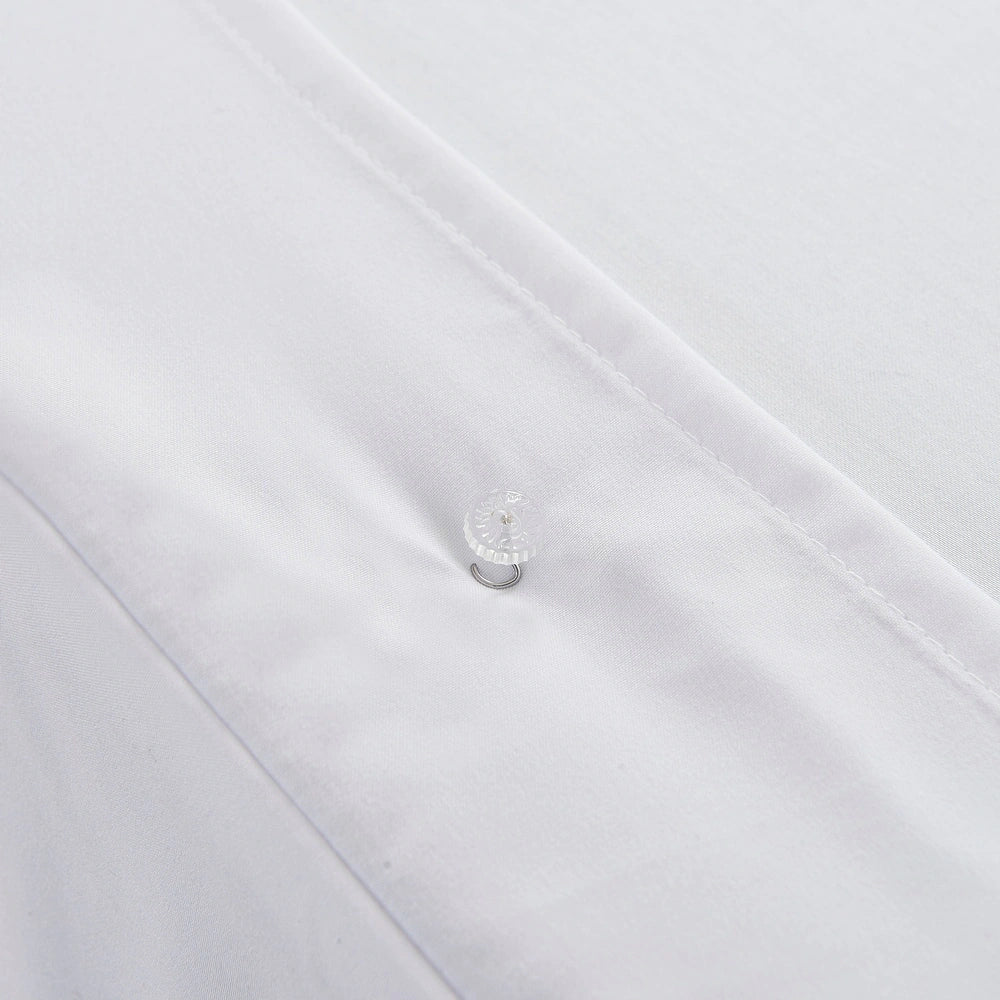 Bed Maker's Adjustable Bed Wrap-Around 15" Tailored Bedskirt - White - King