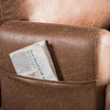 Behrends Vegan Leather Accent Chair