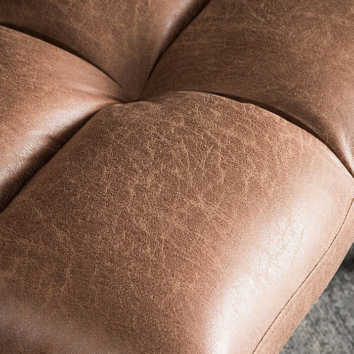 Behrends Vegan Leather Accent Chair