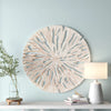 Beige Wood Handmade Intricately Carved Starburst Wall Decor