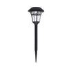 Belcherry Black Solar Powered Integrated LED Pathway Light (Set of 6)