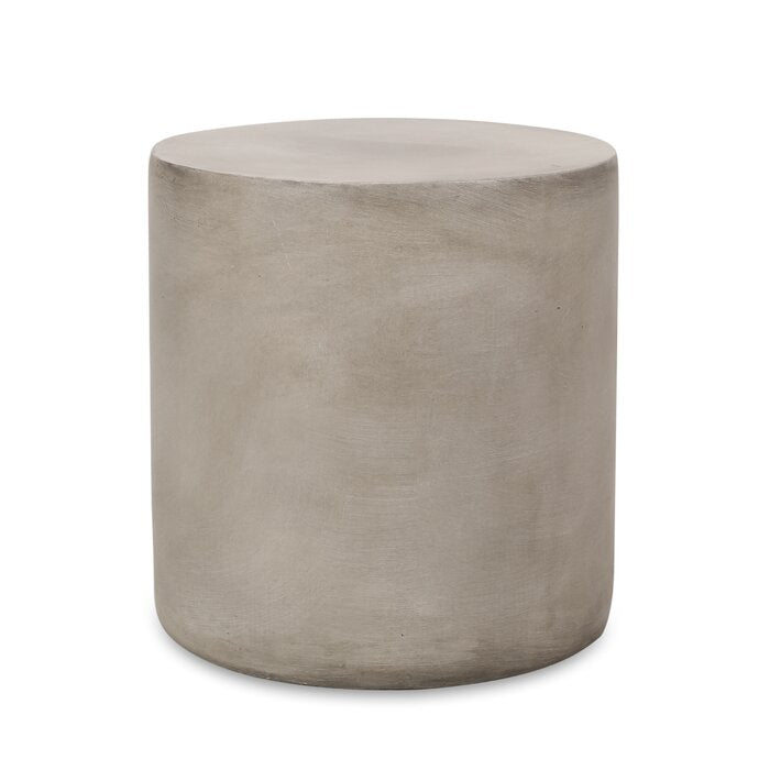 Belsy Concrete Outdoor Side Table