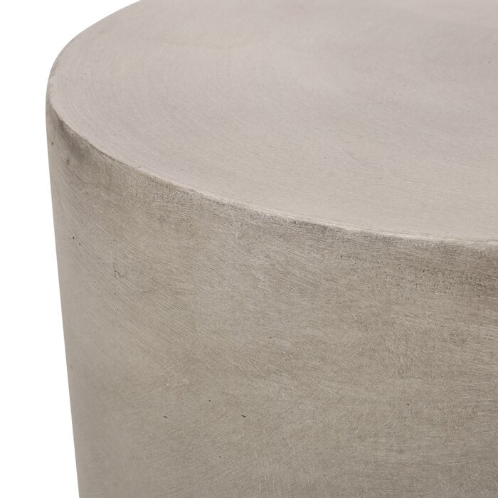 Belsy Concrete Outdoor Side Table