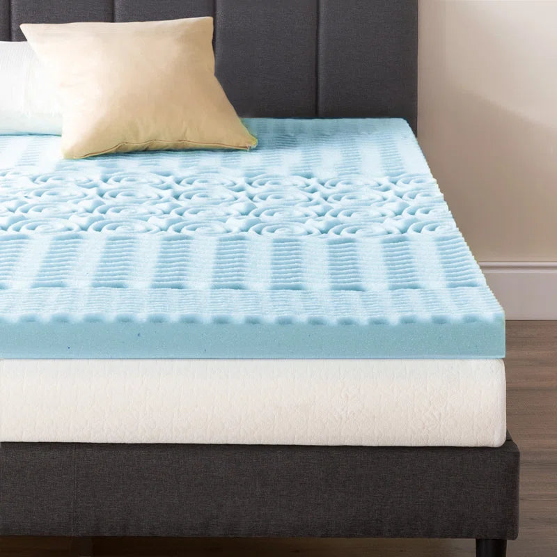 Beltsville 4'' Memory Foam Mattress Topper
