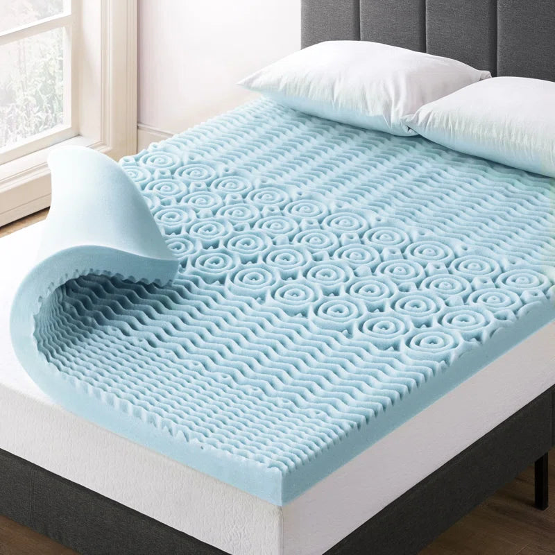 Beltsville 4'' Memory Foam Mattress Topper