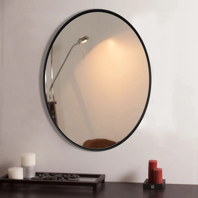 Bembo Oval Metal Wall Mirror