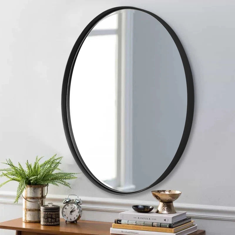 Bembo Oval Metal Wall Mirror