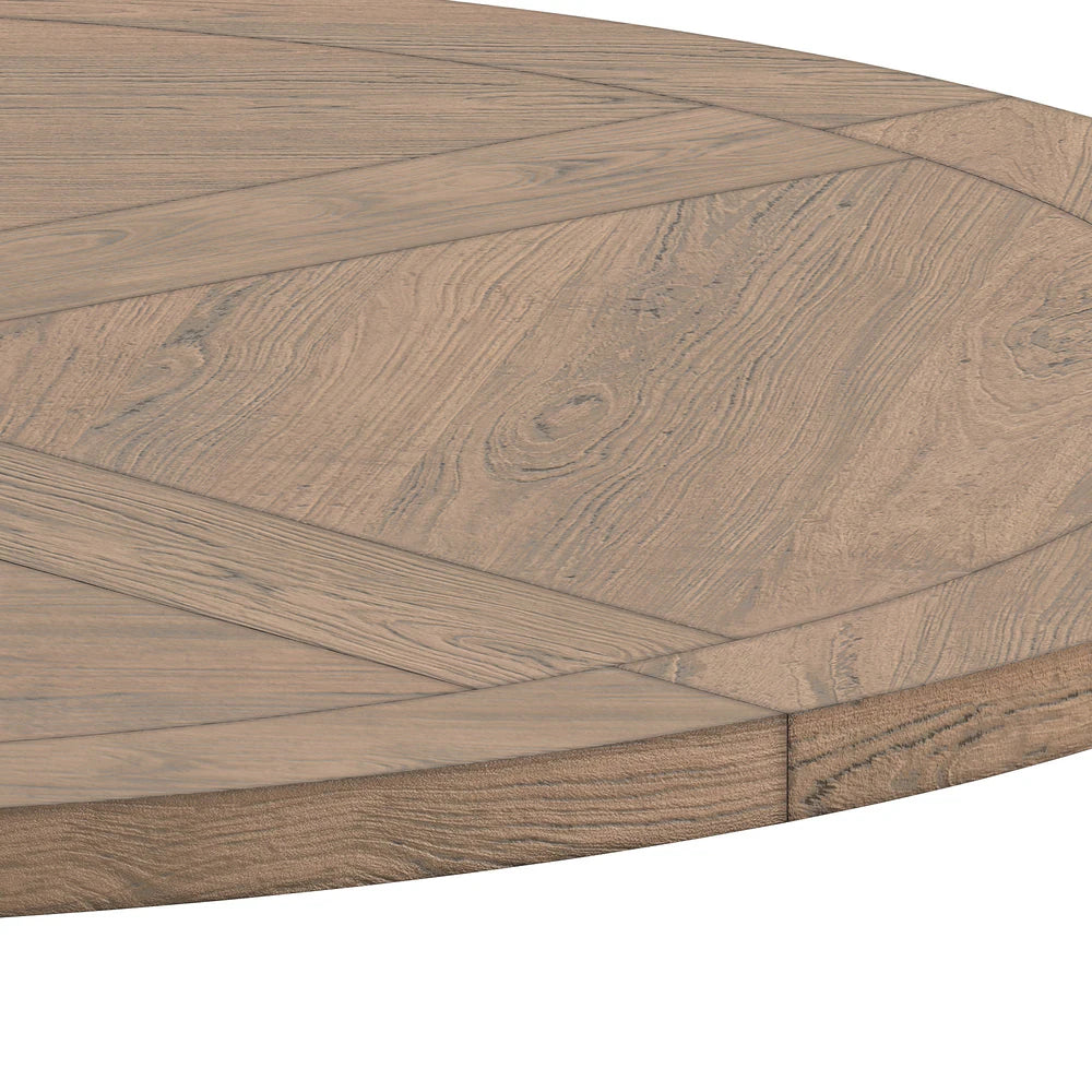 Benchwright X-base Round Dining Table Only - 2 BOXES