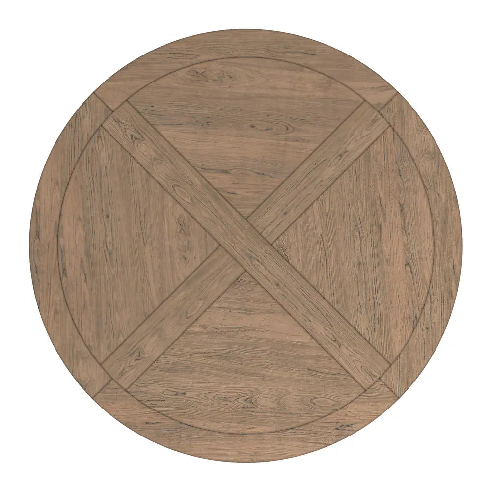 Benchwright X-base Round Dining Table Only - 2 BOXES