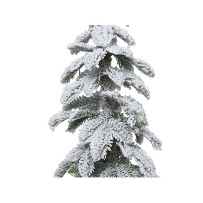 Benji Flocked Pine Flocked/Frosted Christmas Tree (no further discounts)