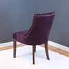 Bernyce Tufted Velvet Solid Back Dining Chair (One Chair Only)