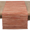 Bevis Shimmering Woven Nubby Natural Table Runner