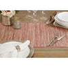 Bevis Shimmering Woven Nubby Natural Table Runner
