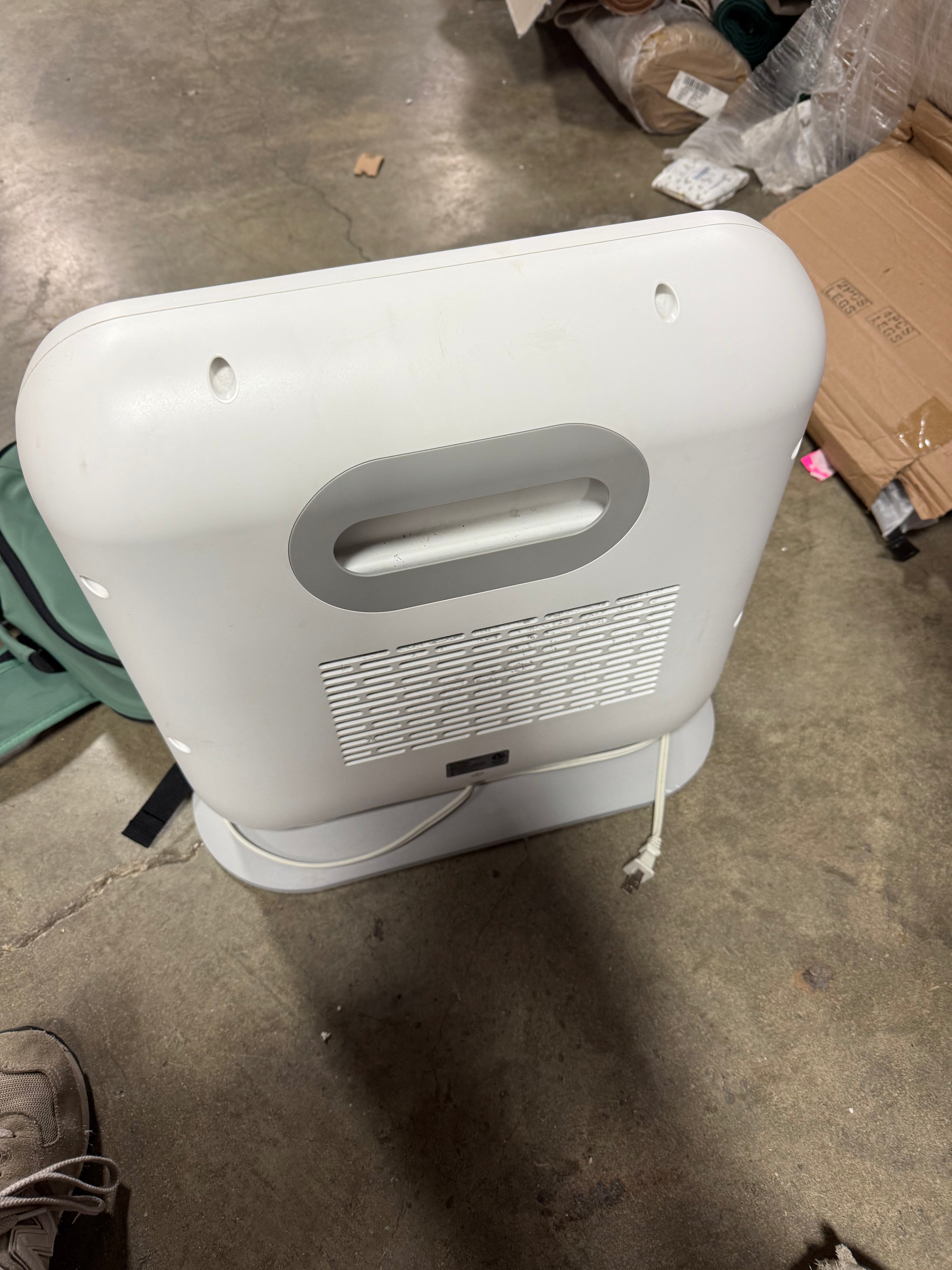 Thermawave Indoor Heater: Portable Ceramic Space Heater, 3 Settings, Fan Driven, ETL Listed, White