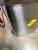 Slim Step Trash Can - Stainless Steel Kitchen Garbage Can, Indoor, Smooth Finish, Silver