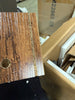 1-Piece Industrial End Side Table Nightstand with Drawer Shelf Rustic Brown