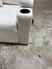 L-Shape Sofa Bed Pull-Out Sleeper Sofa with Wheels, USB Ports