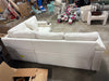 L-Shape Sofa Bed Pull-Out Sleeper Sofa with Wheels, USB Ports
