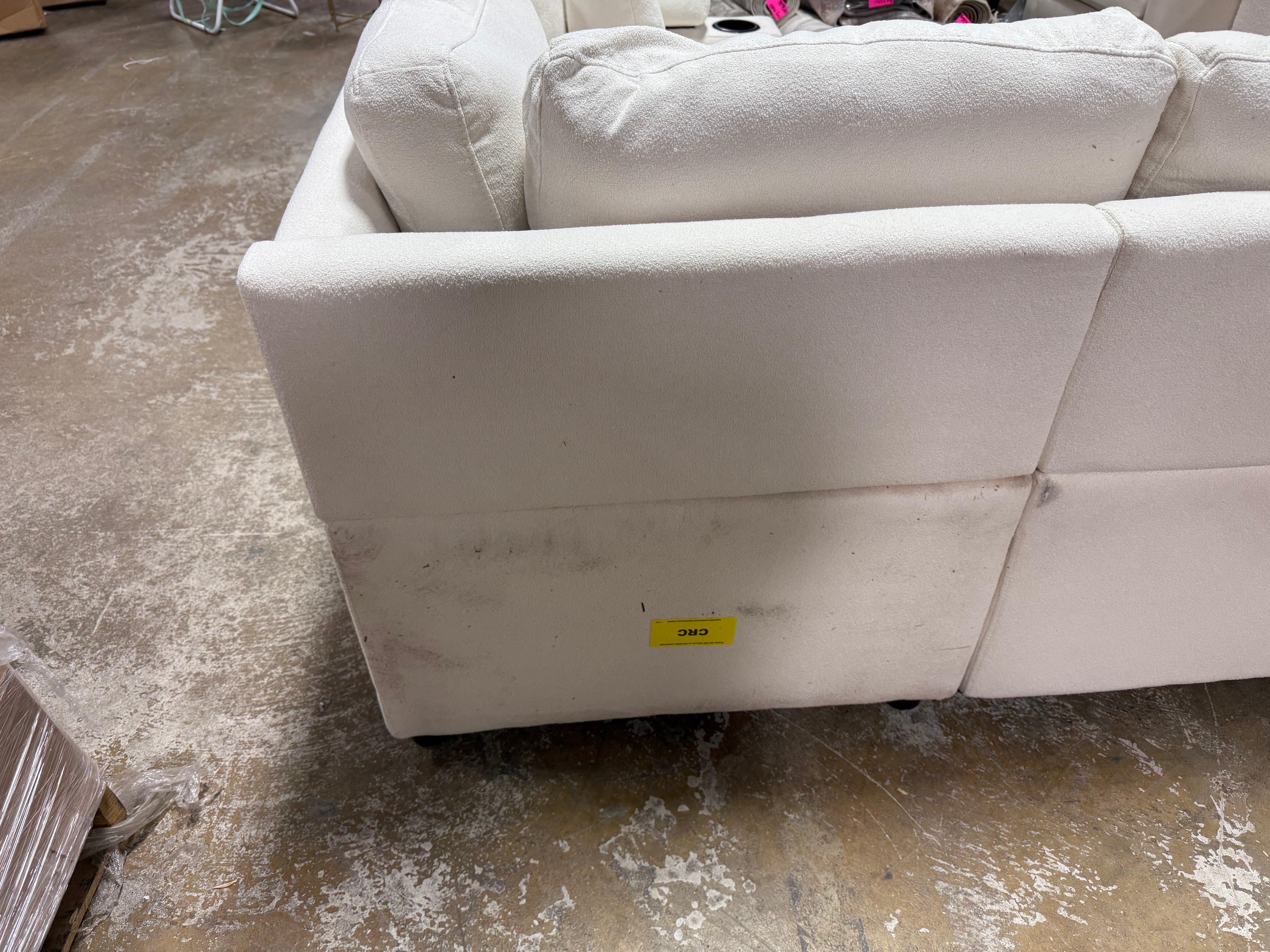 L-Shape Sofa Bed Pull-Out Sleeper Sofa with Wheels, USB Ports