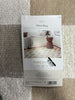 Checkered Woven Flatweave Area Rug White - 5'x7