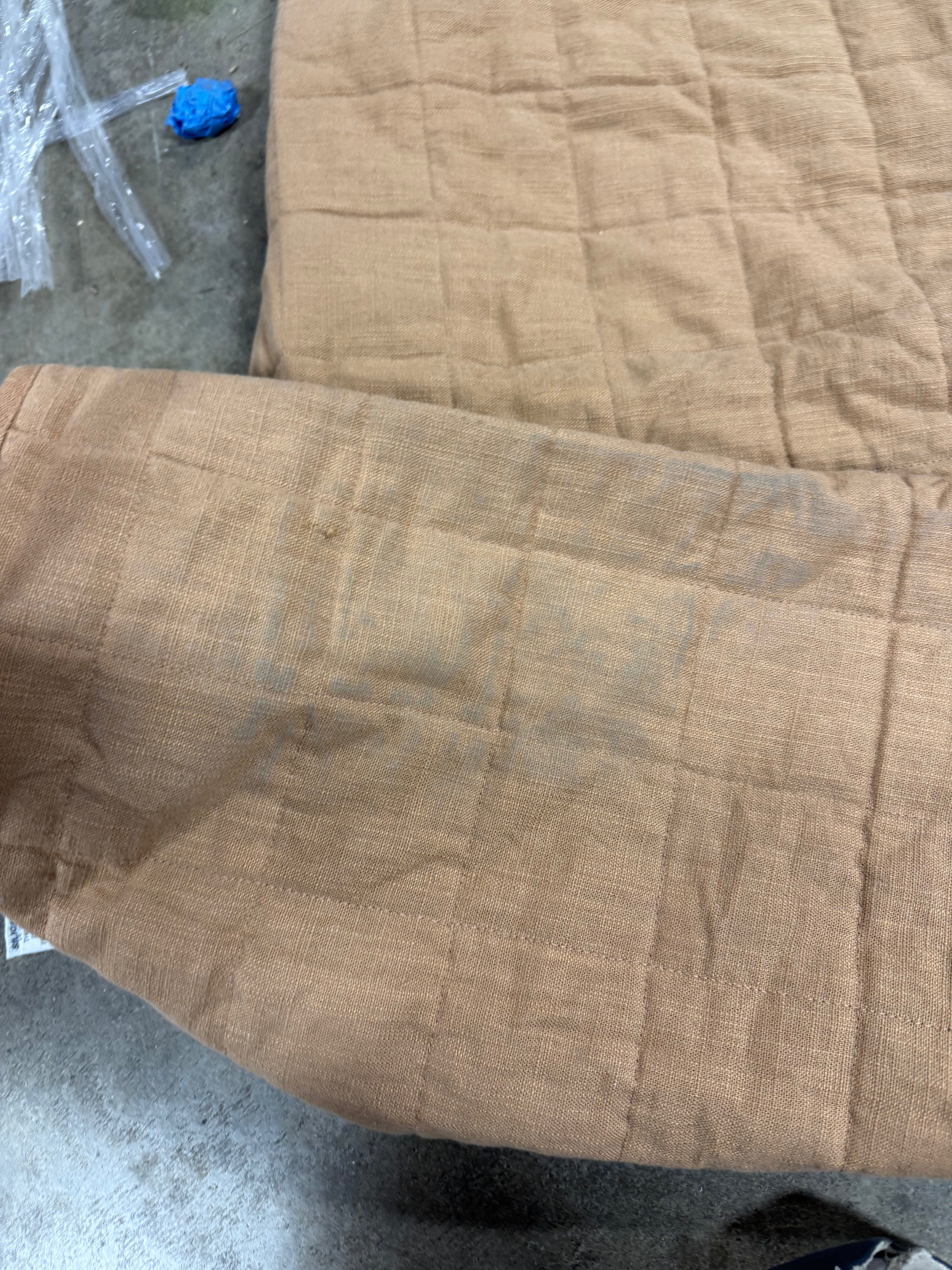 Heavyweight Linen Blend Quilt - Full/Queen