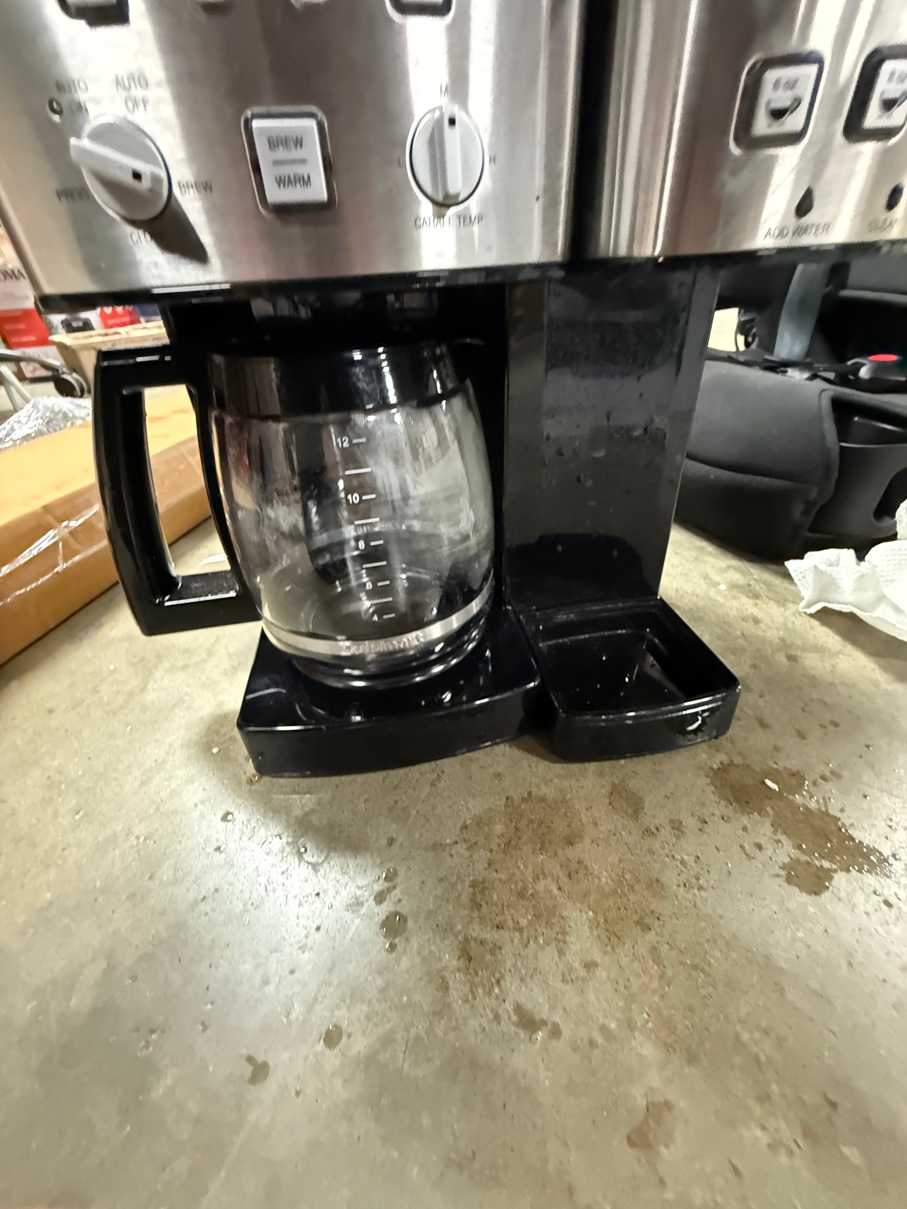 Coffee Center 12 Cup Coffeemaker and Single-Serve Brewer -  Best Combo Coffee Maker, LCD Display