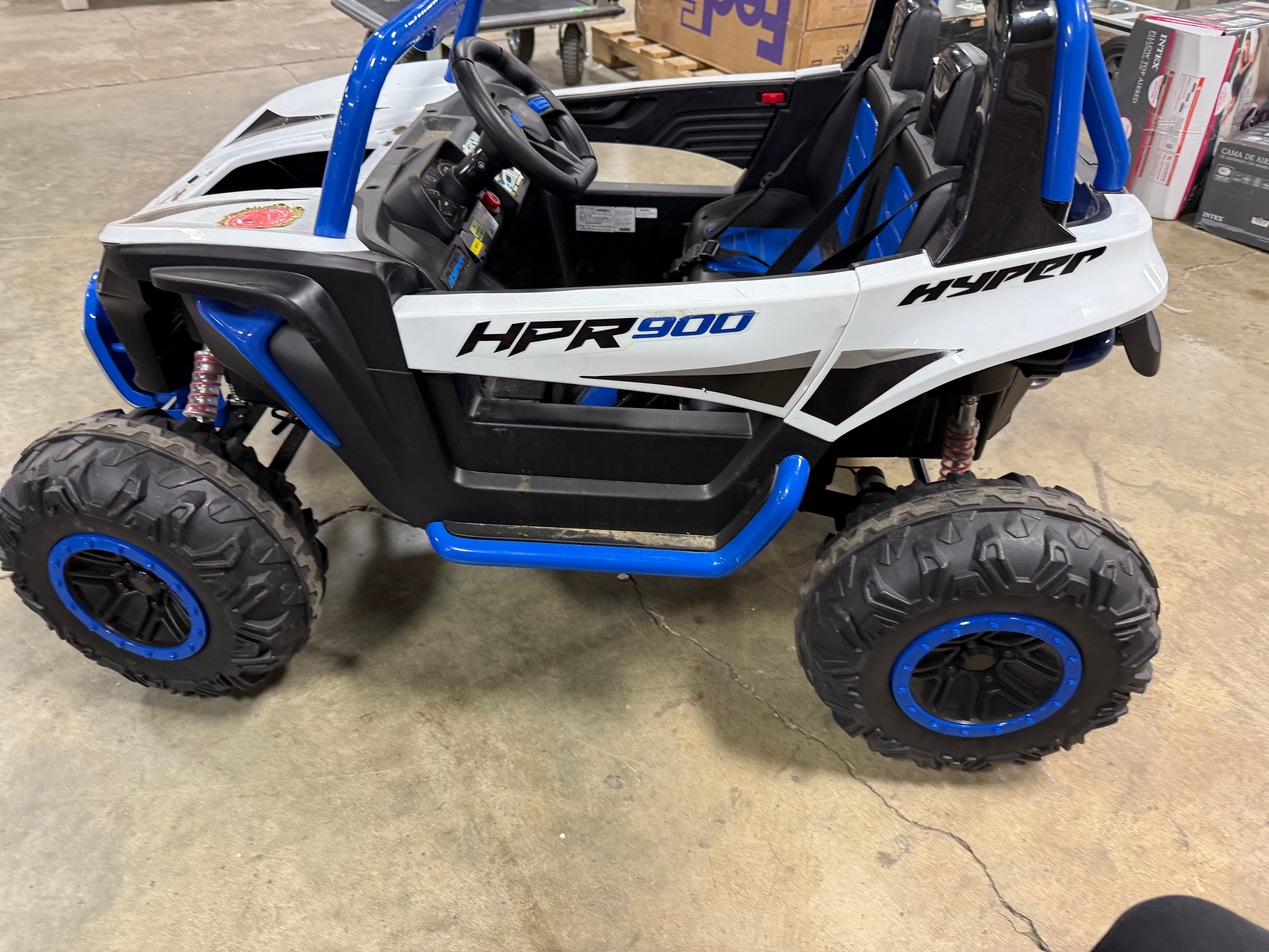 Battery Powered UTV for Kids' - Black/Blue