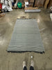 5 x 7 Textured Border Stripe Area Rug Railroad Gray - Woven Jacquard, Farmhouse Style