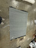 5 x 7 Textured Border Stripe Area Rug Railroad Gray - Woven Jacquard, Farmhouse Style