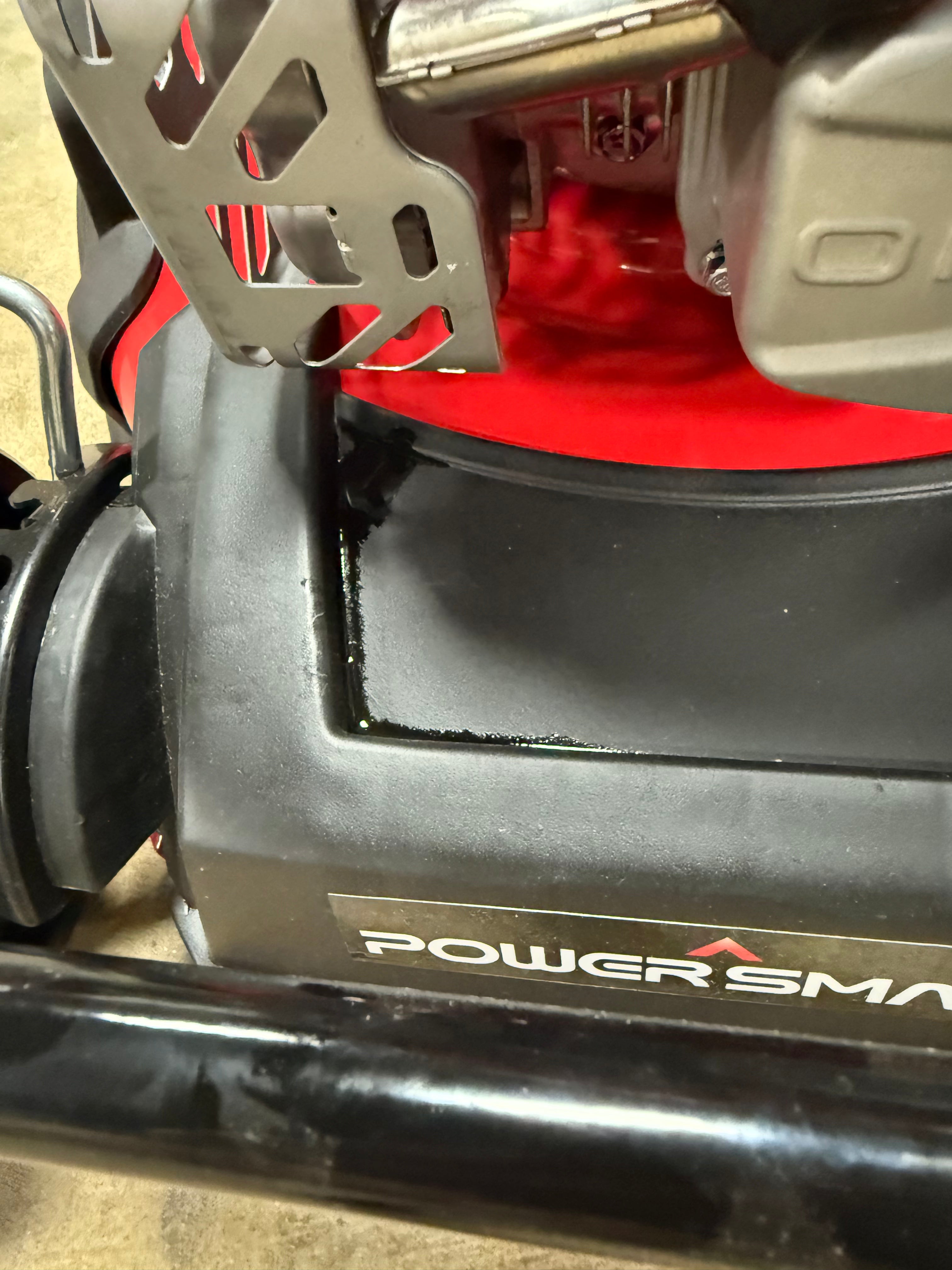 3-in-1 Gas Push Lawn Mower with 144cc Engine, 6-Position Height Adjustment