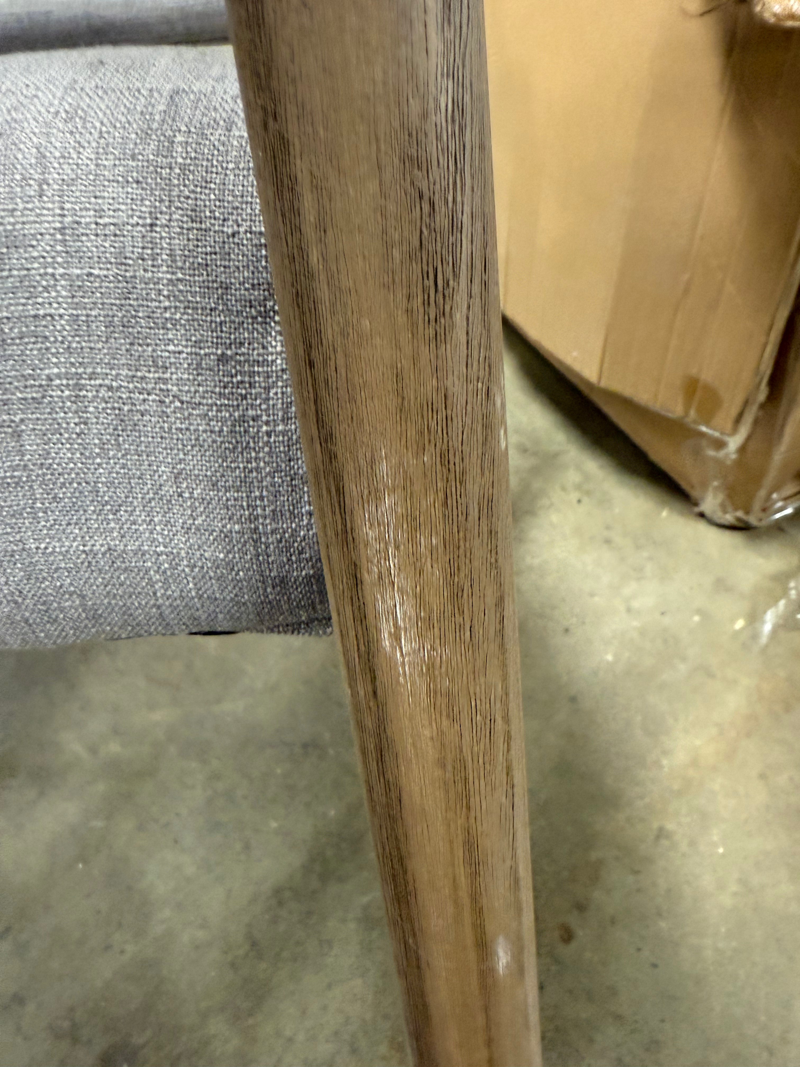 Visalia Upholstered Beech Arm Chair