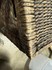 Rattan Wicker Trunk: Vintage Boho Storage Chest, No Assembly Required