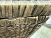 Rattan Wicker Trunk: Vintage Boho Storage Chest, No Assembly Required