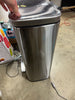 D Shape Step Trash Can - Stainless Steel, Kitchen Garbage Can, Smooth Finish, Indoor Use