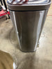 D Shape Step Trash Can - Stainless Steel, Kitchen Garbage Can, Smooth Finish, Indoor Use