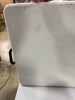 Adjustable Height Folding Table Off-White